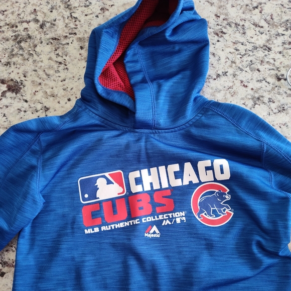 Majestic Other - Majestic Chicago Cubs Youth Hoodie L(14-16)